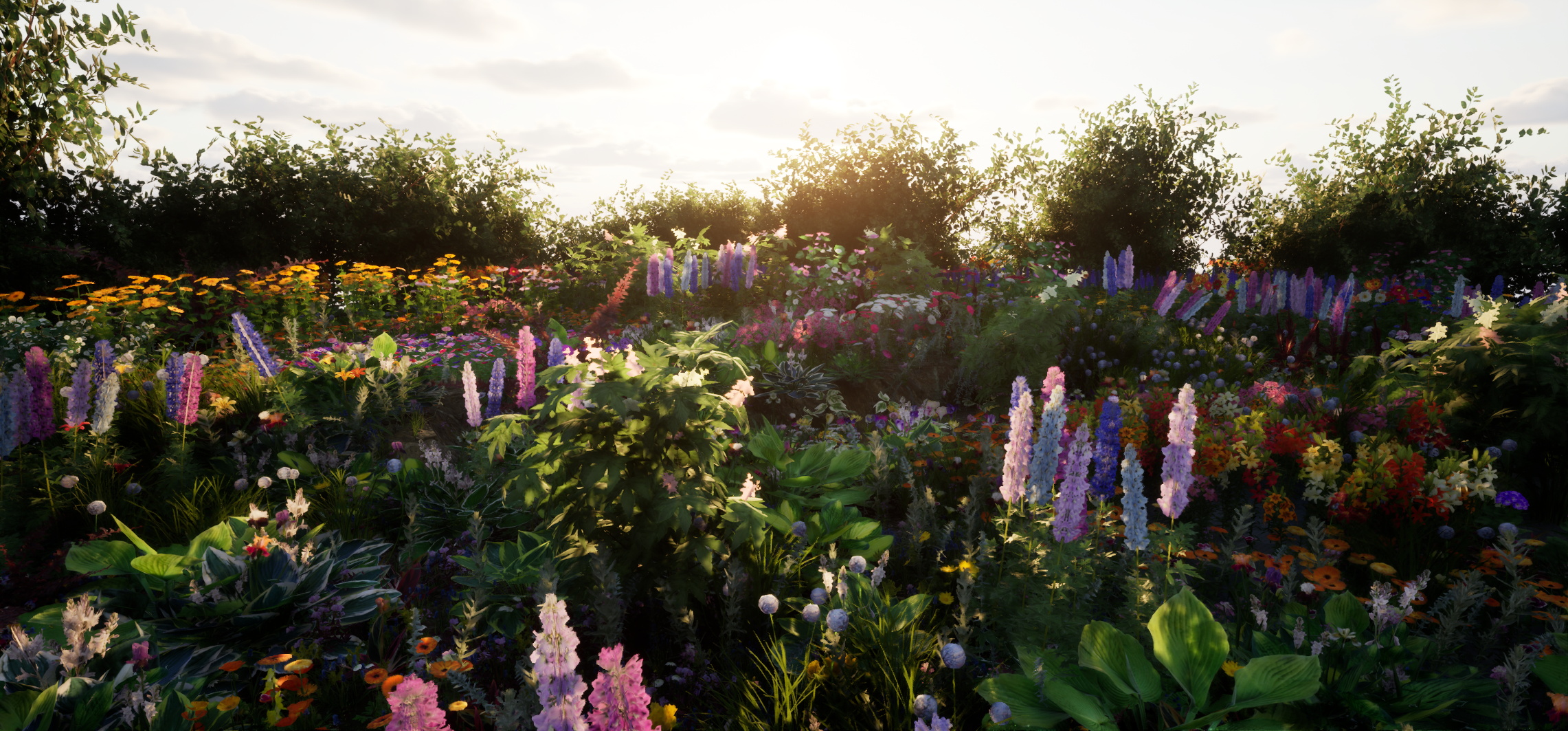 Flower Field world preview