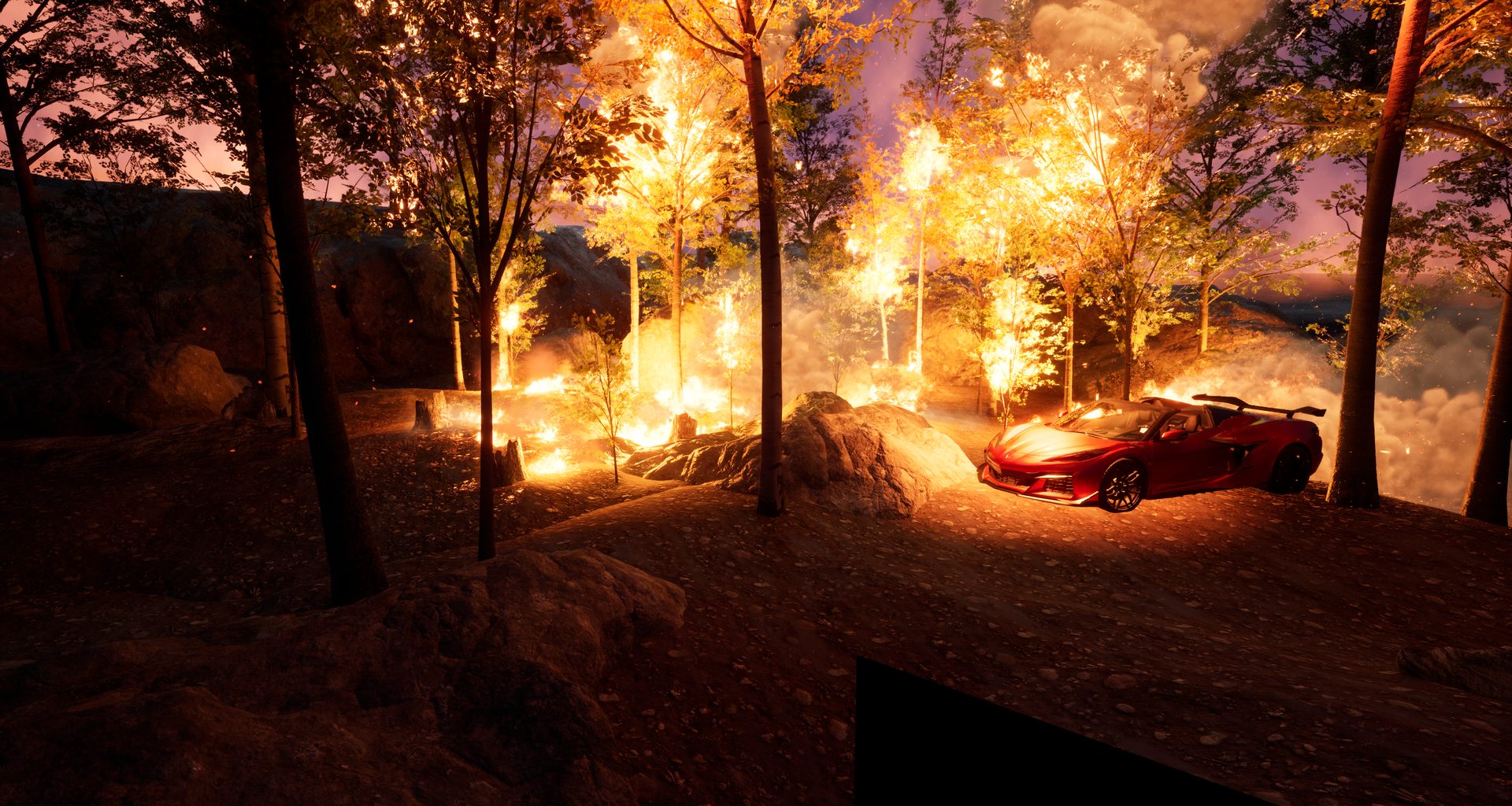 Forest Fire world preview