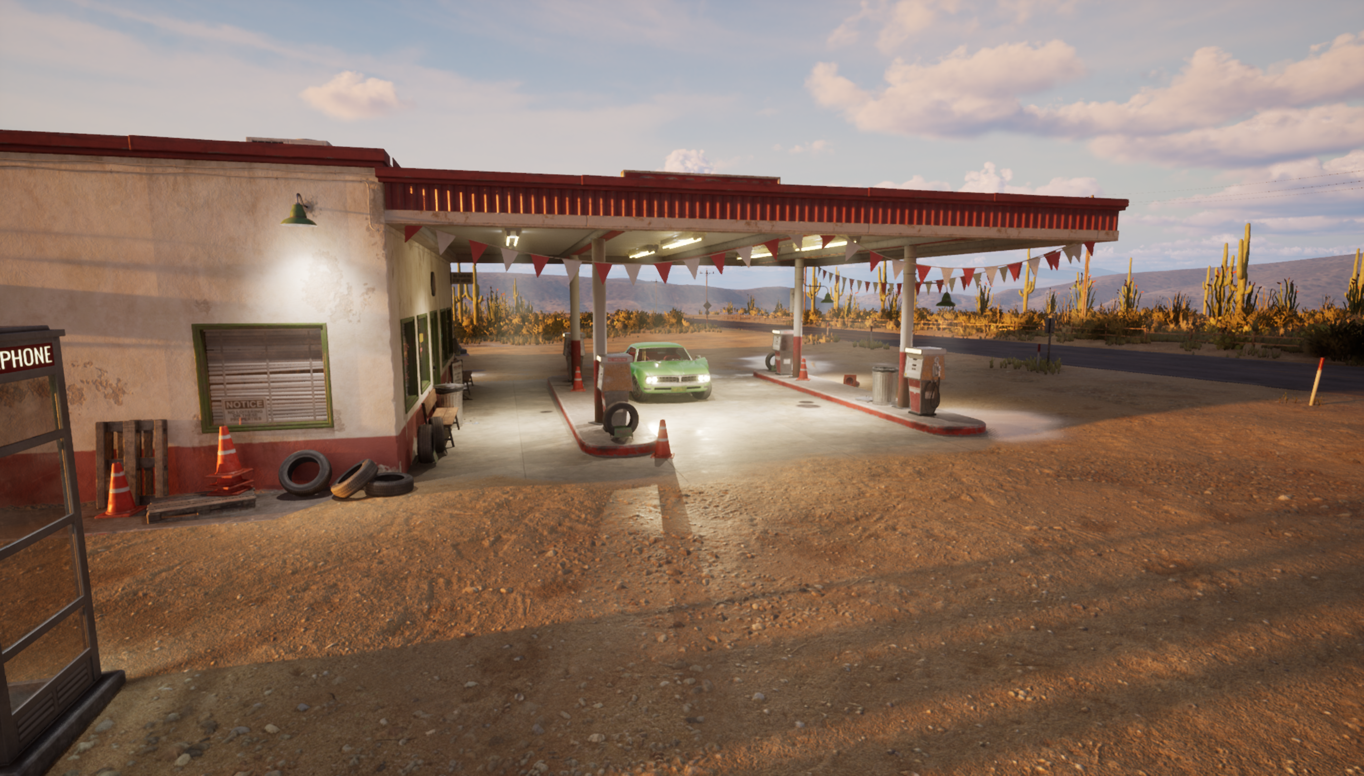 Gas Station world preview